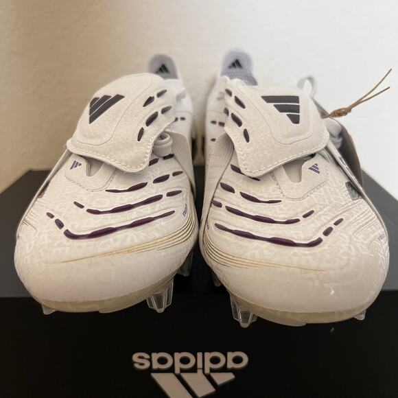 Adidas Predator Elite Foldover FG Men Size 6 White Gold Soccer Cleats JI1095 NWT main image 9